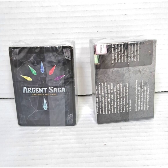 Argent Saga TCG Dragonholt Alpha Deck + Full Deck Lot Sealed Card Game NEW - Picture 2 of 3